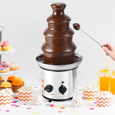 4-х ярусный шоколадный фонтан Chocoflow с подогревом-1