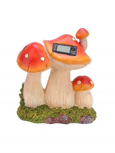 Фигурка садовая с подсветкой Mushroom Home-2