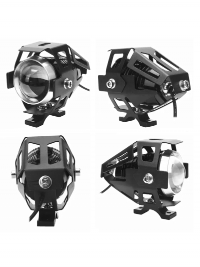 Прожектор BSD U5 с IP67 на мотоцикл, квадроцикл, снегоход черные, 2 шт-1