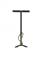 Насос высокого давления для PCP винтовки пневматики Эконом (серебристый, с манометром, 4500psi)